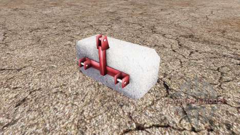 Concrete weight for Farming Simulator 2015