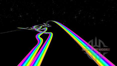 Rainbow road for BeamNG Drive