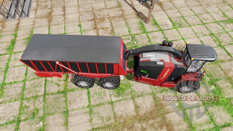 Krone BiG X 1100 cargo v2.0 for Farming Simulator 2017