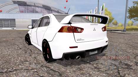 Mitsubishi Lancer Evolution X for Farming Simulator 2013