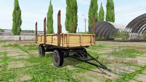 Timber trailer automatic loading for Farming Simulator 2017