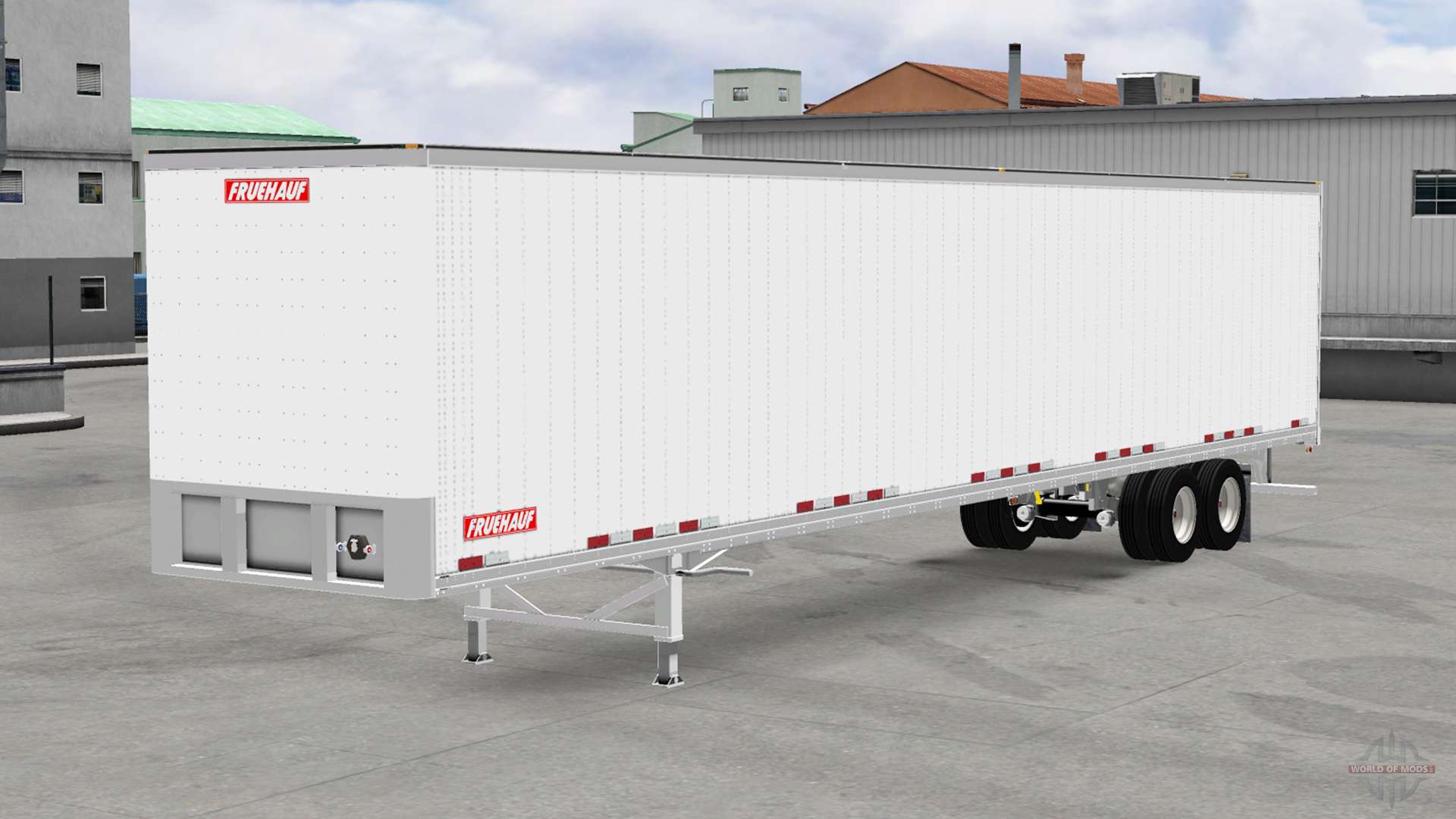 All metal semi trailer  Fruehauf for American Truck  Simulator