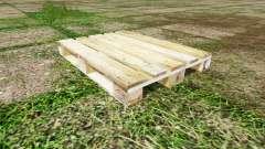 Wooden pallet for Farming Simulator 2017
