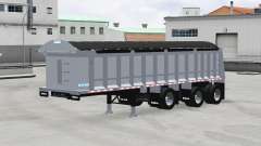 Cobra tri-axle dump trailer for American Truck Simulator