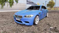 BMW M5 (F10) v2.0 for Farming Simulator 2013