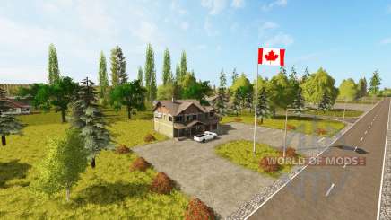 Canadian national map v1.1 for Farming Simulator 2017