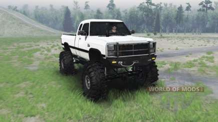 Dodge Power Ram 250 1991 for Spin Tires