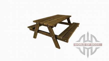 Picnic table for Farming Simulator 2015