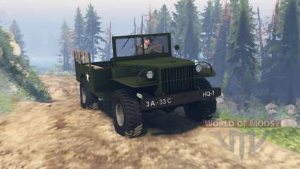 Dodge WC-51 (T214) 1942 for Spin Tires