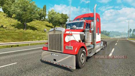 Kenworth W900 v1.2 for Euro Truck Simulator 2