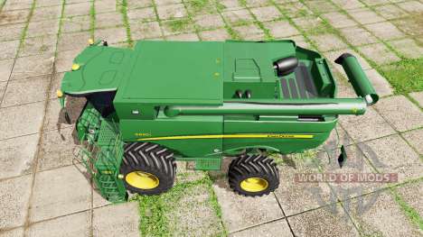 John Deere S690i for Farming Simulator 2017
