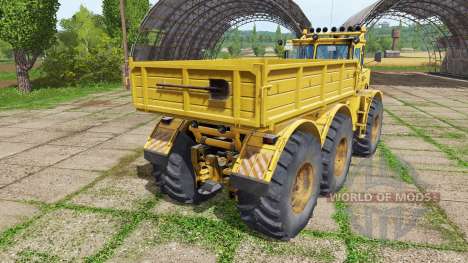 Kirovets K 701 6x6 dump truck for Farming Simulator 2017