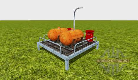 Tanker station v1.15 for Farming Simulator 2015