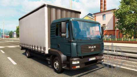 Tandem truck traffic v1.1 for Euro Truck Simulator 2