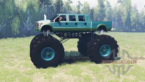 Ford F-350 six doors for Spin Tires
