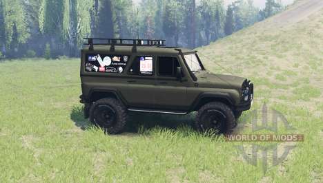 UAZ 3153 for Spin Tires