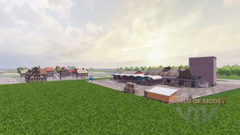 A small village for Farming Simulator 2013