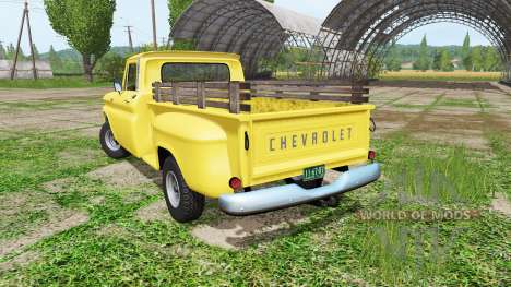 Chevrolet C10 Fleetside 1966 4x4 v1.1 for Farming Simulator 2017