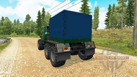 Ural 43202 v3.4 for Euro Truck Simulator 2