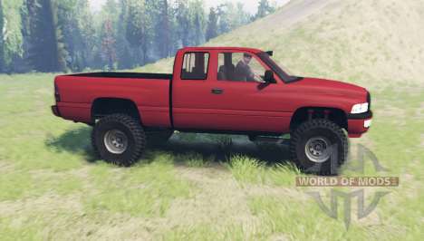 Dodge Ram 2500 Club Cab 2000 for Spin Tires