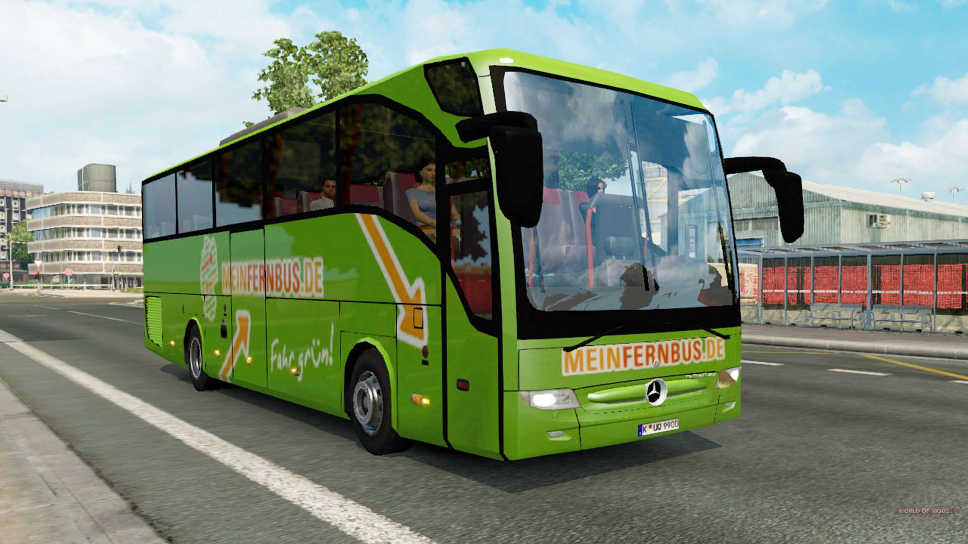 euro truck simulator 2 bus
