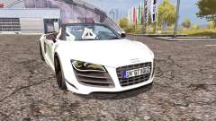 Audi R8 Spyder v1.1 for Farming Simulator 2013