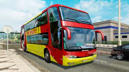 Bus traffic v1.3.1 for Euro Truck Simulator 2