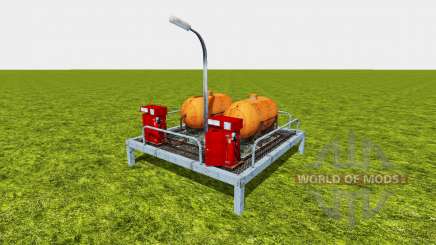 Tanker station v1.15 for Farming Simulator 2015