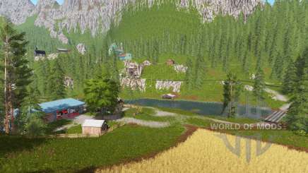 Goldcrest mountains v2.5 for Farming Simulator 2017