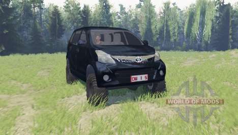 Toyota Avanza for Spin Tires