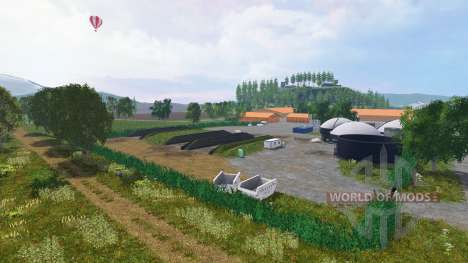 Two rivers v1.1 for Farming Simulator 2015