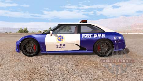 Hirochi SBR4 chinese police v2.7 for BeamNG Drive