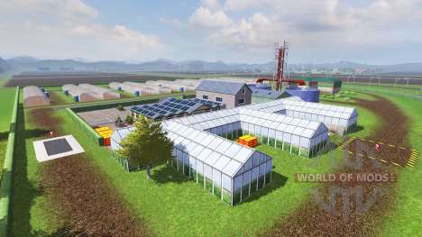 Long castle for Farming Simulator 2013