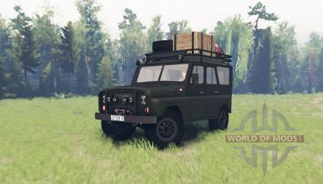 UAZ 469 1971 for Spin Tires