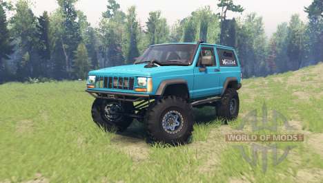 Jeep Cherokee (XJ) 1990 for Spin Tires
