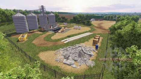 Knuston farm for Farming Simulator 2015