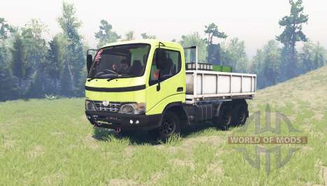 Hino Dutro for Spin Tires