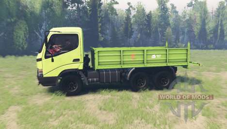 Hino Dutro for Spin Tires
