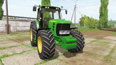 John Deere 7530 v2.5 for Farming Simulator 2017
