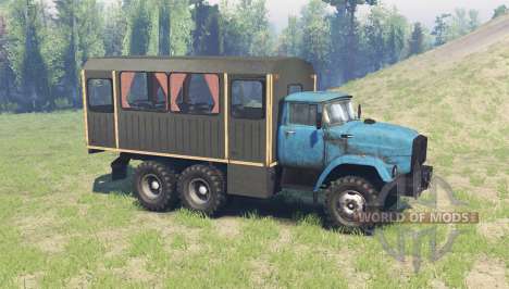 ZIL Э133ВЯТ experienced for Spin Tires