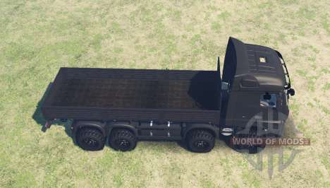 Mercedes-Benz Actros (MP4) chassis for Spin Tires