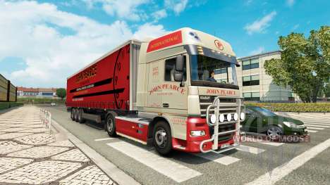 Painted truck traffic pack v2.3.1 for Euro Truck Simulator 2