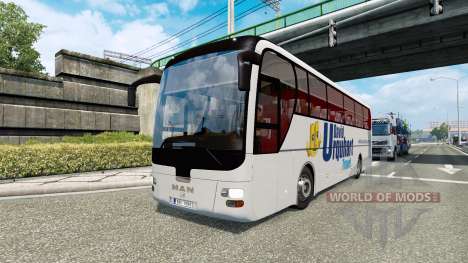 Bus traffic v1.4 for Euro Truck Simulator 2