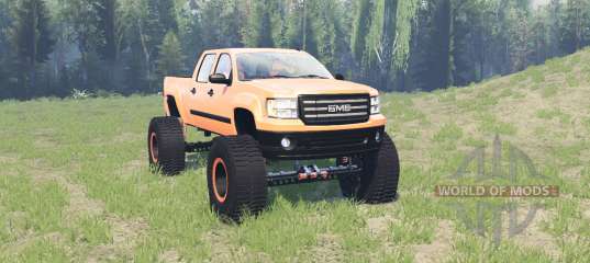 GMC Sierra (GMT900) BigFoot for Spin Tires