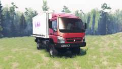 Mitsubishi Fuso Canter (FE7) v1.1 for Spin Tires