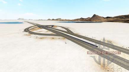 Bonneville Salt Flats v1.2 for BeamNG Drive