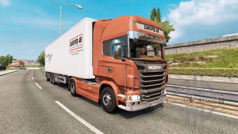 Painted truck traffic pack v2.5 for Euro Truck Simulator 2