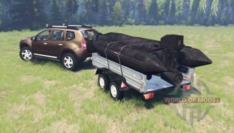 Dacia Duster for Spin Tires