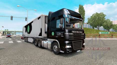 Painted truck traffic pack v2.4 for Euro Truck Simulator 2