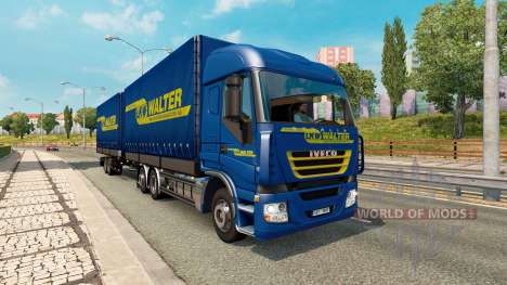 Tandem truck traffic v1.3 for Euro Truck Simulator 2